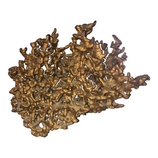 1950s Mid Century Abstract Statue Sand Cast Ant Mound For Sale