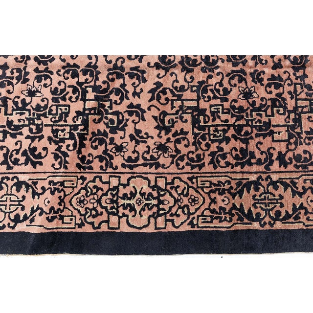 Mauve Doris Leslie Blau Antique Chinese Rug For Sale - Image 8 of 9