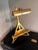 Brass Vintage Mid-Century Modern Adjustable Brass Display Lamp For Sale - Image 8 of 12