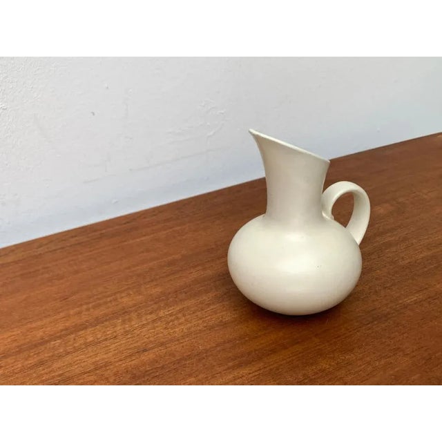 Minimalist Pottery Carafe Vase from Steuler, West Germany, 1960s For Sale - Image 4 of 13
