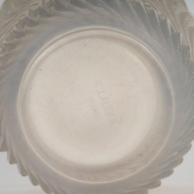 Actinia Vase in Opalescent Glass by René Lalique, 1934 For Sale - Image 9 of 10