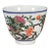 Vintage Famille Rose Porcelain Teacup – Pomegranate & Floral Motif, Qianlong Mark For Sale