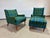 Mid-Century Modern 1950s 3pc Mid Century Modern Plaid Lounge Chair and Ottoman Set For Sale - Image 3 of 10