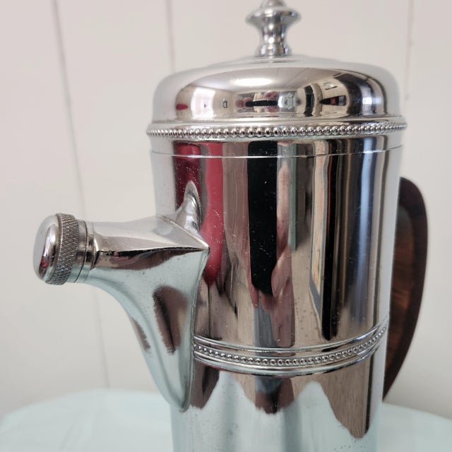 1930s 1930s Art Deco Cocktail Shaker Farber Bros For Sale - Image 5 of 10