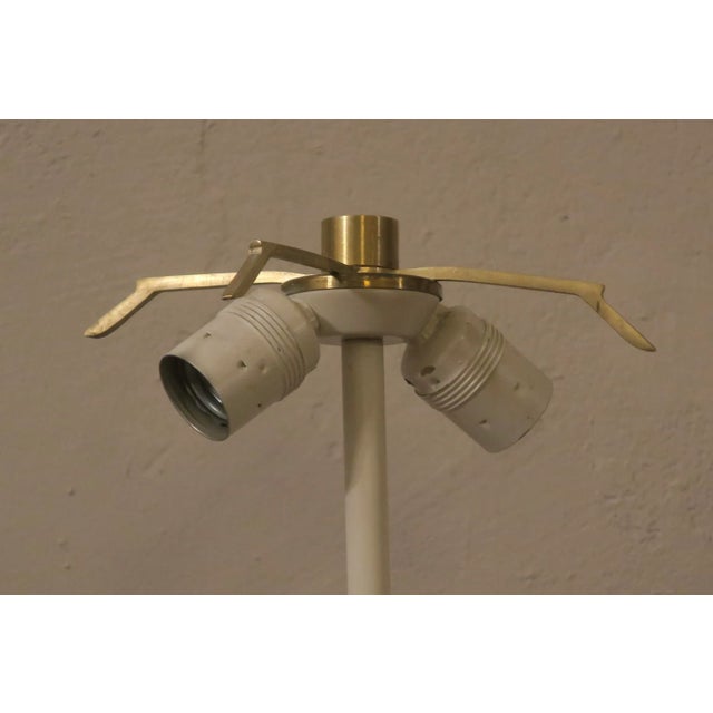 Floor Lamp with Brass Shade by Peter Preller for Tecta, 1980s For Sale - Image 5 of 8
