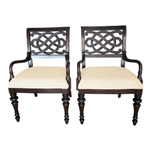 Pair of Tommy Bahama Royal Kahala Molokai Arm Chairs by Lexington Furniture