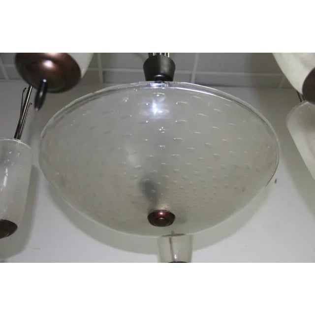 Murano Glass Chandelier, 1950s For Sale - Image 17 of 18