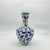 White Handmade Ceramic Iznik Bottle Vase with Lid Red Tulip and Geometric Pattern For Sale - Image 8 of 9