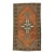 Turkish Mini Rug Oriental Hand Knotted Vintage Rug 1'9" x 3' #21167 For Sale
