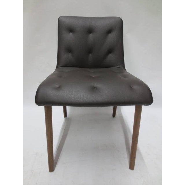 Wood Walter Knoll Liz Wood Chairs - A Pair (New) For Sale - Image 7 of 8