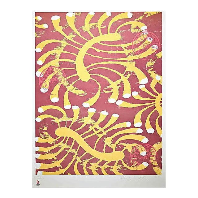 Alberto Di Fabio, Canoe, Original Lithograph, 2008 For Sale