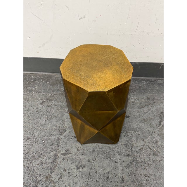 Design Plus Gallery presents the Quintus Accent Table from Moe's Homes. The table has a bold geometric design with faceted...