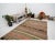 Vintage Striped Wool Turkish Kilim Rug-5′ × 10′6″ For Sale In Los Angeles - Image 6 of 7
