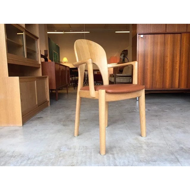 Oak Desk Chair by Niels Koefoed für Koefoeds Hornslet, 1960s For Sale - Image 3 of 11
