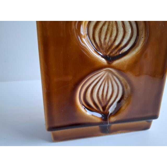 Mid-Century Brown Ceramic Vase from Ditmar Urbach, Czech, 1960s For Sale - Image 13 of 18