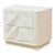 Post Modern White Vintage Nightstand For Sale