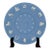 Vintage Wedgwood Blue Jasperware Zodiac 12 Symbols Plate 1970s 9.5”w For Sale