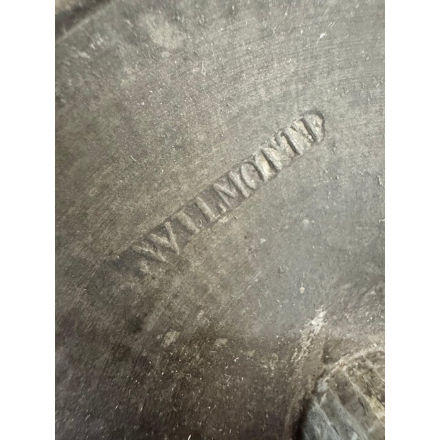 Late 19th Century Pair of Monumental Pewter Candlesticks With Eye of Providence Motif, 26” For Sale In Indianapolis - Image 6 of 12