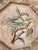 A Pair of Chinoiserie Style Hummingbird Verre Eglomise Paintings - Signed For Sale - Image 13 of 13