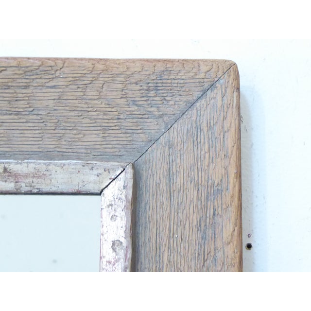 Mid 20th Century Vintage Heydenryk Weathered Mirror For Sale - Image 5 of 5