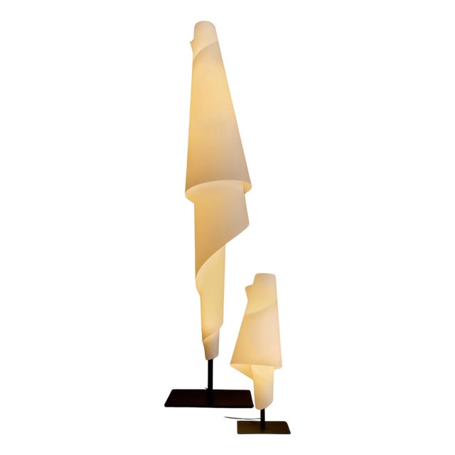 Alta Costura Floor Lamp and Talla 3 by Josep Aregall for Parachilna, Set of 2 For Sale