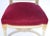 Crimson Velvet Chairs in the Style of Maison Jansen - Set of 5 For Sale - Image 10 of 11