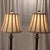Mid-Century Modern Neoclassical Style Table Lamps With Sculptured and Layered Lampshades - a Pair For Sale - Image 3 of 18