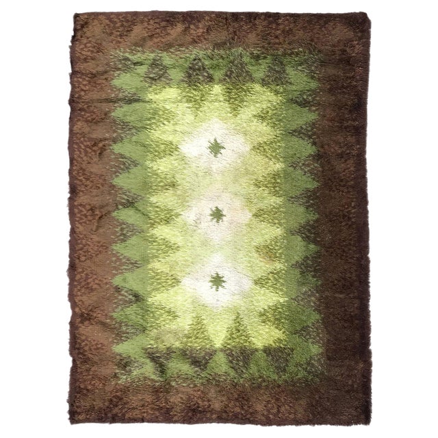Vintage European Modern Rug, 1970s For Sale