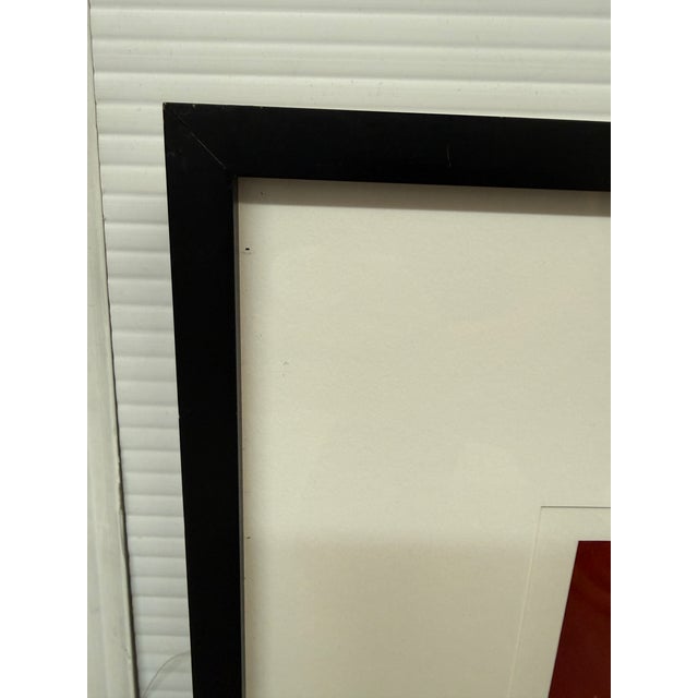 Jeffrey Becom Maya Color Red Architecture Ltd. Ed. Photograph, Signed For Sale - Image 10 of 12