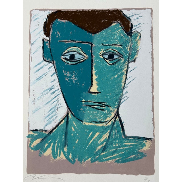 E.J. Gold (b. 1941 New York) “Faces of War” 1991 serigraph. 11x15” loose. Pencil signed and numbered. Comes with the...