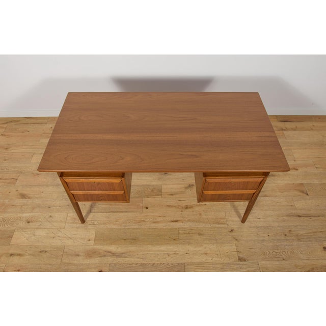 Mid-Century Teak Desk by Gunnar Nielsen Tibergaard, Denmark, 1960s For Sale - Image 14 of 18
