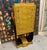 Mid-Century Modern Postmodern Burl Wood Semainier Chest with Waterfall Black Lacquer Base, 1970s For Sale - Image 3 of 4