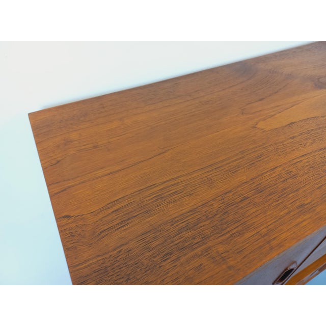 Vintage Scandinavian Modernist Style Teak and Black Metal Bookcase with Secretary, 1950s-1960s For Sale - Image 17 of 18