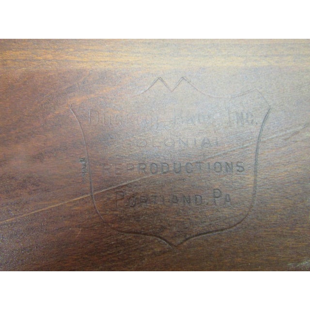 Duckloe Solid Cherry Fan Back Windsor Arm Chair For Sale - Image 6 of 6