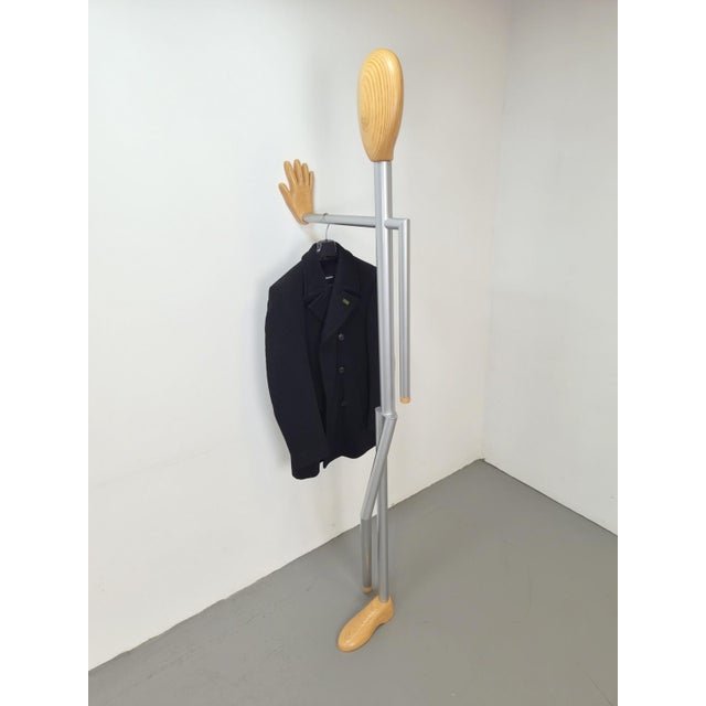 Vintage Wall-Mounted Coat Hanger, 1980s For Sale - Image 11 of 15