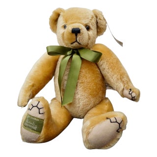 Vintage Limited Edition Brompton Bear by Merrythought for Harrods, 1990 For Sale