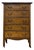 Antique Oak Dresser Five Drawer Tallboy Chest of Drawers Bedroom Furniture For Sale