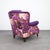 Classic Wing Chair in the style of Howard & Sons, 1960s For Sale - Image 4 of 11