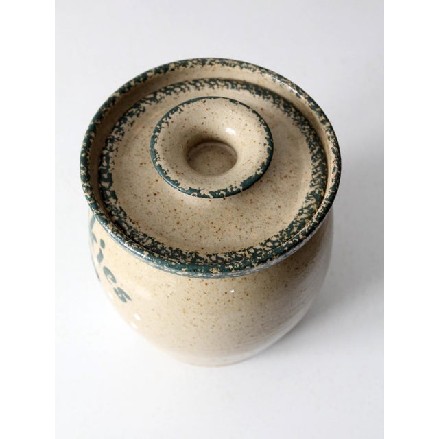 Vintage Handmade Holiday Cookie Jar For Sale - Image 9 of 11