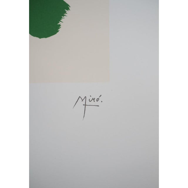 Joan Miro, Cabane sous le Soleil, Lithograph For Sale - Image 4 of 5