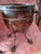 Metal Vintage Silver Plate Footed Planter Jardinieres or Ice Chillers - a Pair For Sale - Image 7 of 9