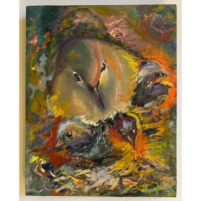 "The Nest", Original Oil Paintings, by Van Ness For Sale - Image 4 of 10