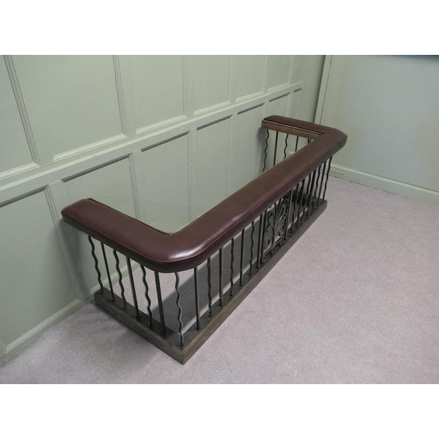 Iron and Leather Club Fender For Sale - Image 5 of 7
