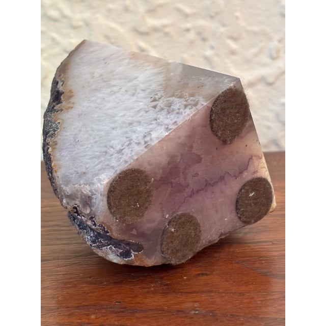 Late 20th Century Cut Agate Rock, Likely From Brazil For Sale - Image 9 of 10