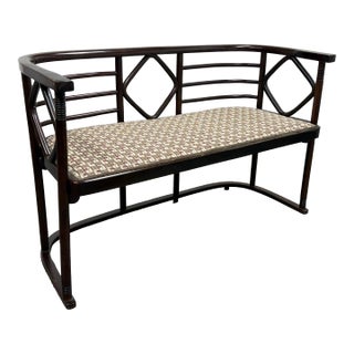 Josef Hoffmann Fledermaus Cabaret Settee, Circa 1905 For Sale