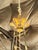 19th C. French Empire Bronze Chandelier For Sale - Image 4 of 8