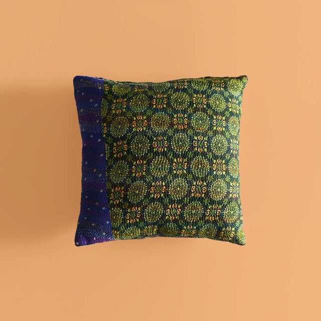 Vintage Cushions in Afghan Vintage Fabrics, 1980s, Set of 8 For Sale - Image 6 of 11