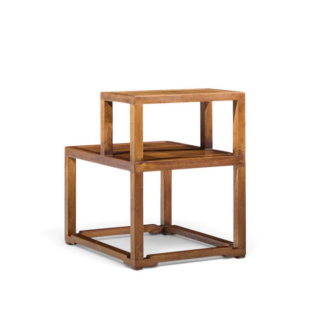 Brown Edward Wormley for Dunbar Mid Century Mahogany Step End Tables - Pair For Sale - Image 8 of 13