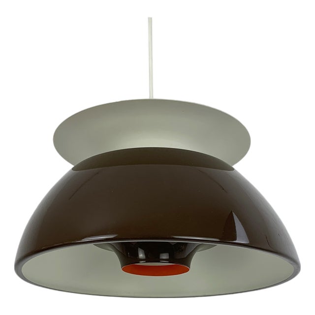 Jutlandia Pendant Lamp by Jorgen Hoj for Holmegaard, Denmark, 1970s For Sale
