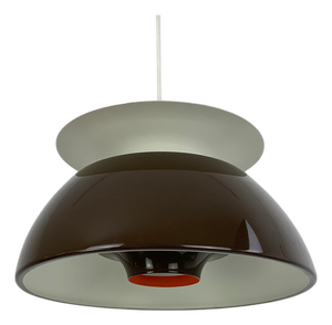 Jutlandia Pendant Lamp by Jorgen Hoj for Holmegaard, Denmark, 1970s